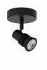 Nowoczesny plafon lampa sufitowa czarna regulowana na wysięgniku uniwersalna minimalistyczna metalowa KIANTI 53901/01/30 Lucide